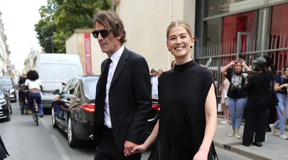 Robie Uniacke and Rosamund Pike's Relationship