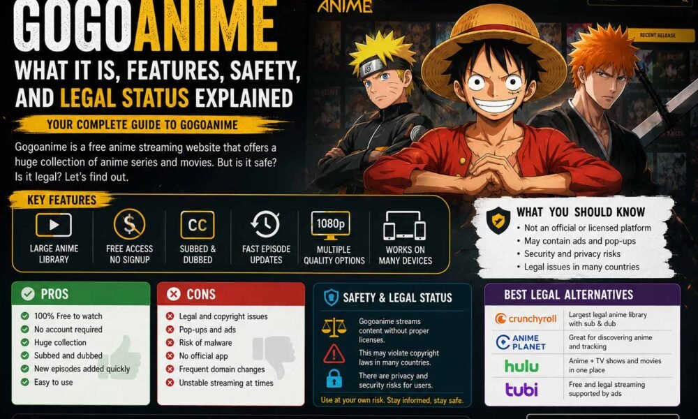 Gogoanime: What It Is, Features, Safety, and Legal Status Explained