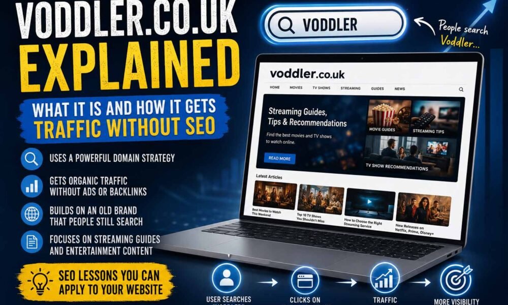 Voddler.co.uk Explained: What It Is and How It Gets Traffic Without SEO