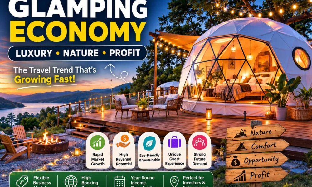 Glamping Economy Explained: What It Is, How It Works, and Why It’s Growing