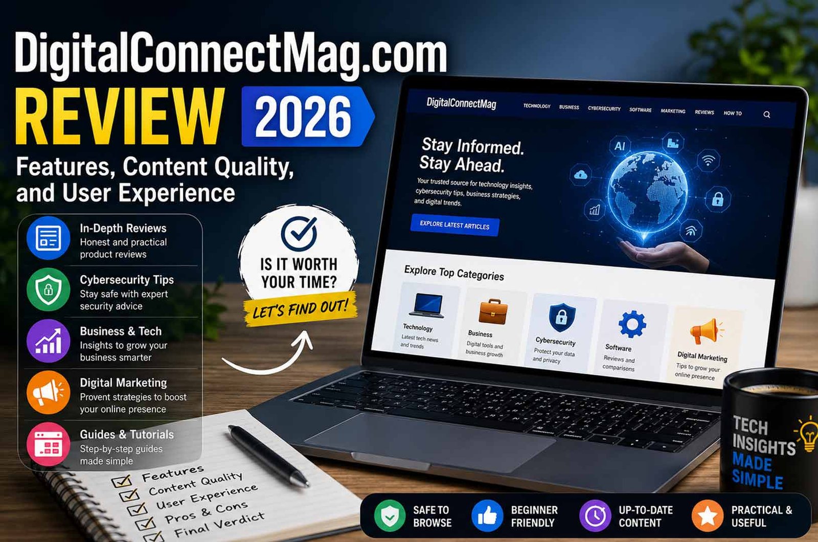 DigitalConnectMag.com Review 2026: Features, Content Quality, and User Experience