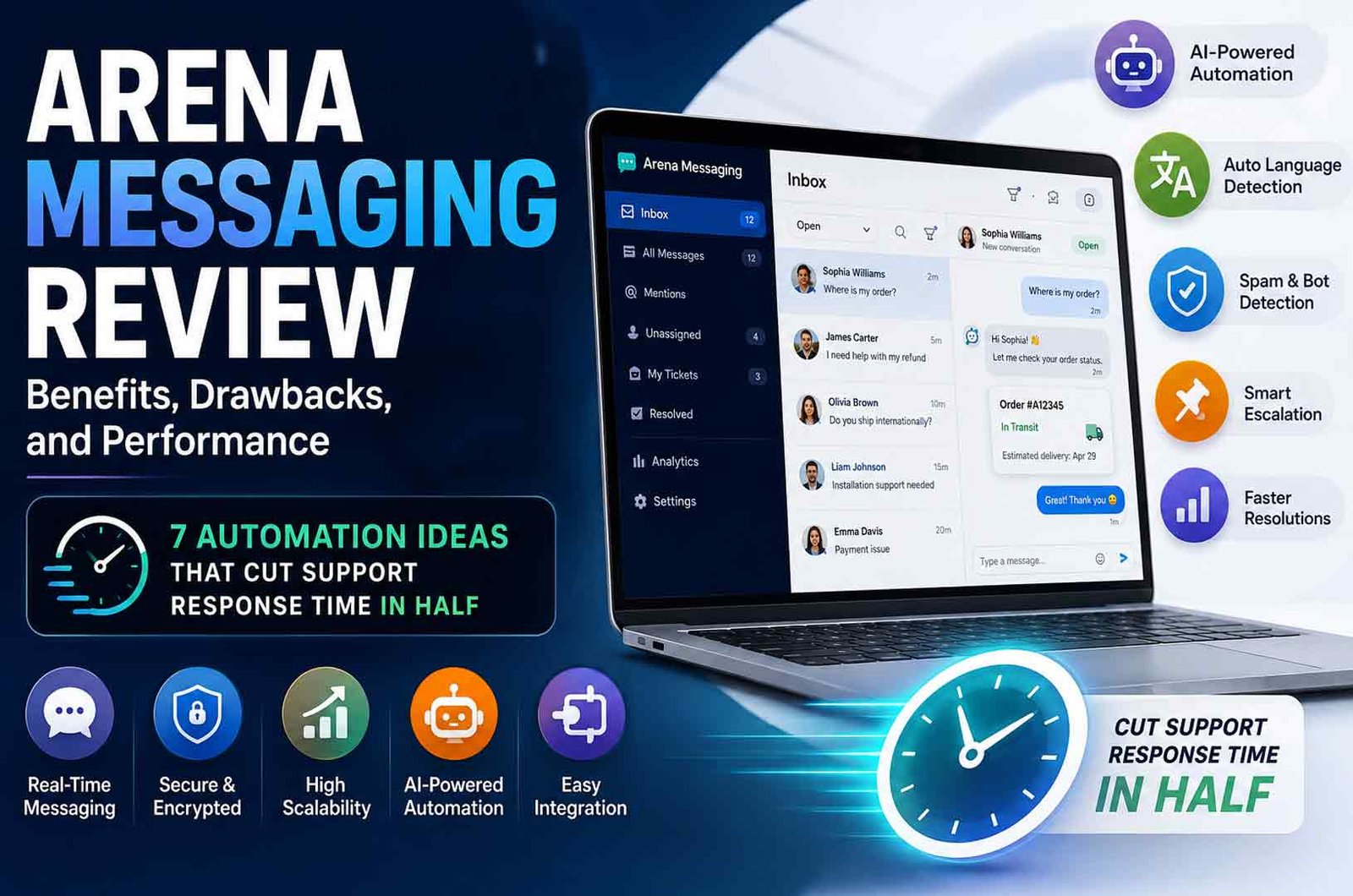 Arena Messaging Review: Benefits, Drawbacks, and Performance