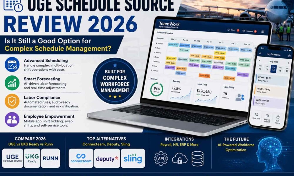 UGE Schedule Source Review 2026: Is It Good for Complex Scheduling?