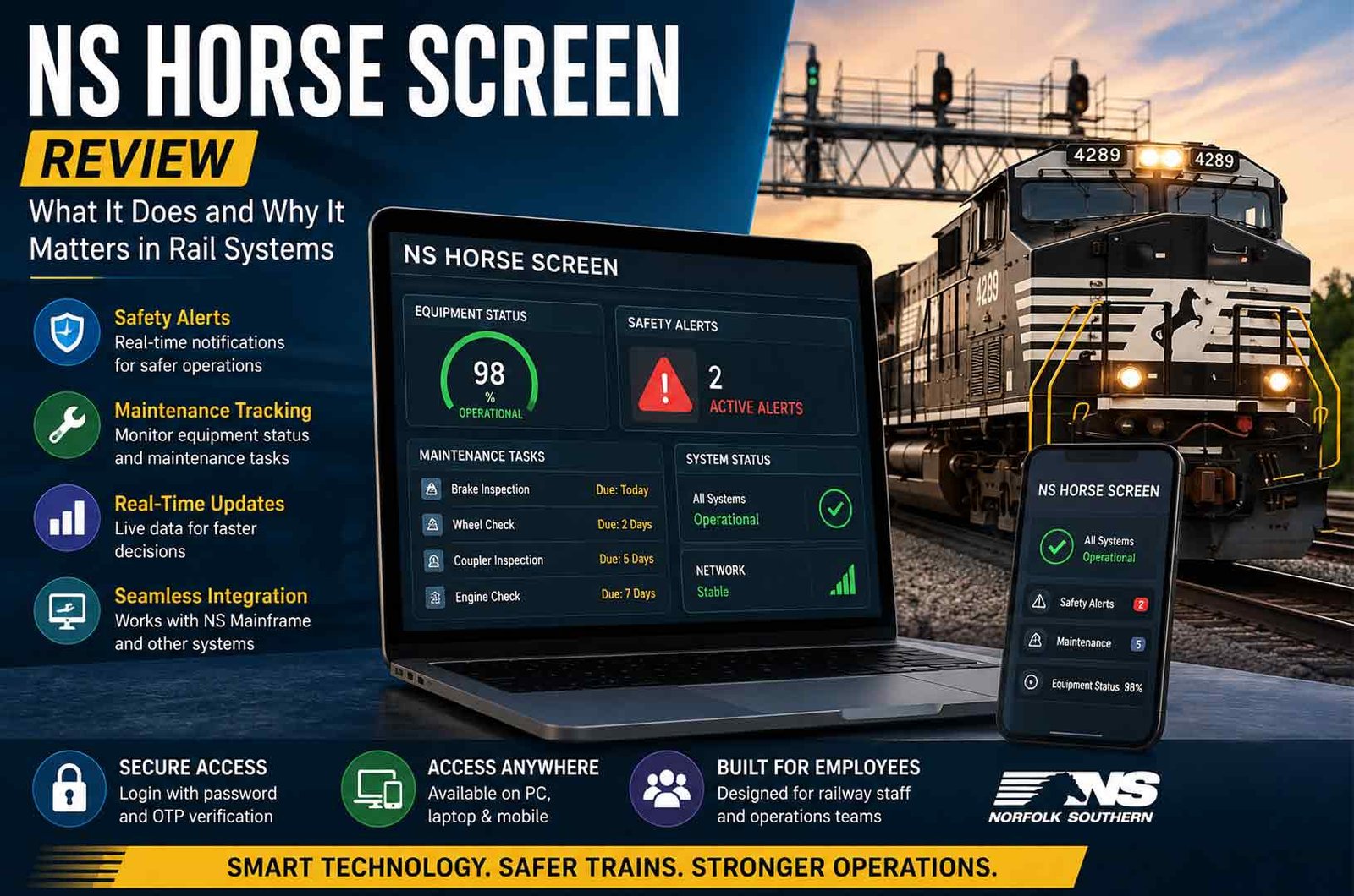 NS Horse Screen Review: What It Does and Why It Matters in Rail Systems