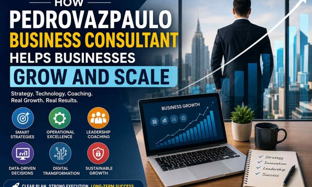 How Pedrovazpaulo Business Consultant Helps Businesses Grow and Scale