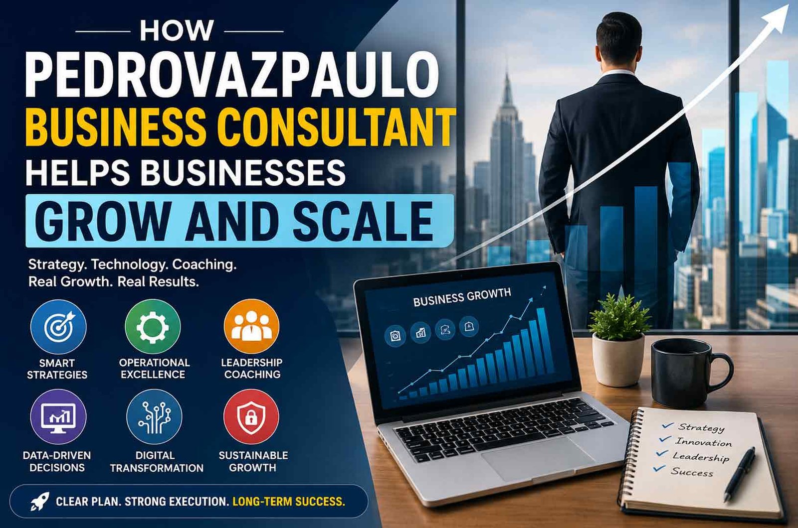How Pedrovazpaulo Business Consultant Helps Businesses Grow and Scale