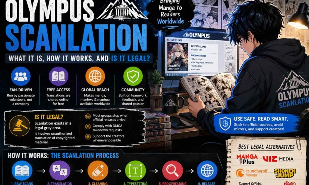 Olympus Scanlation Explained: What It Is, How It Works, and Is It Legal?