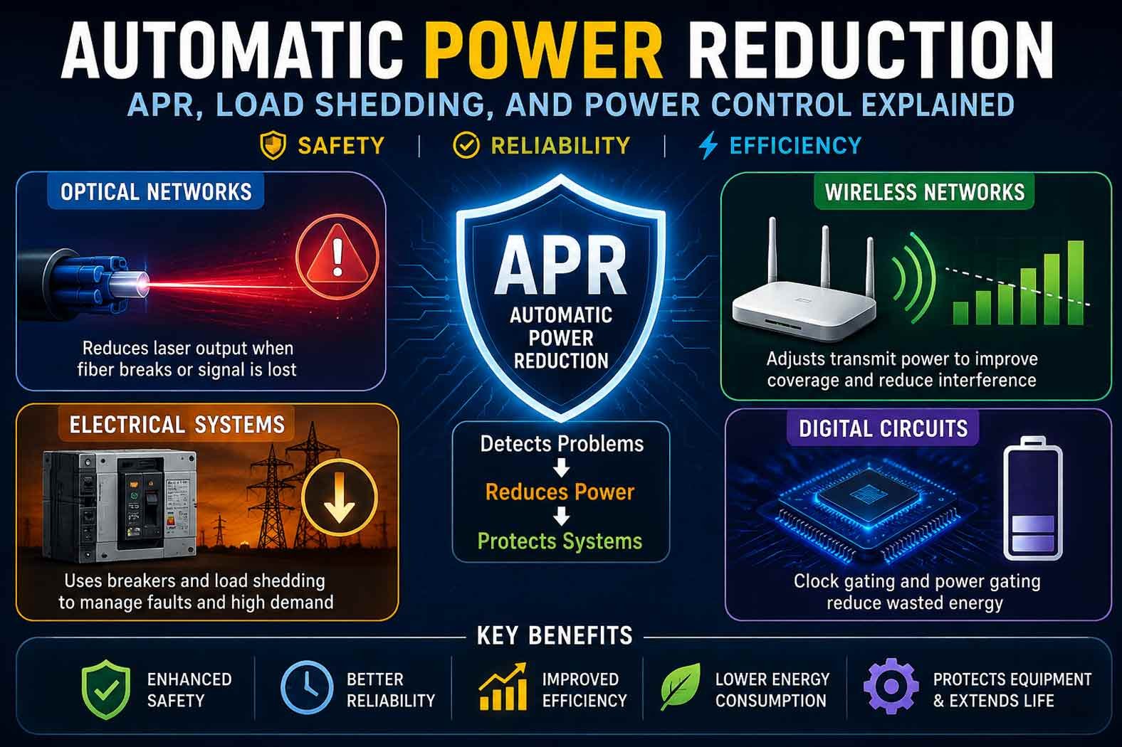Automatic Power Reduction Explained: APR, Load Shedding, and Power Control