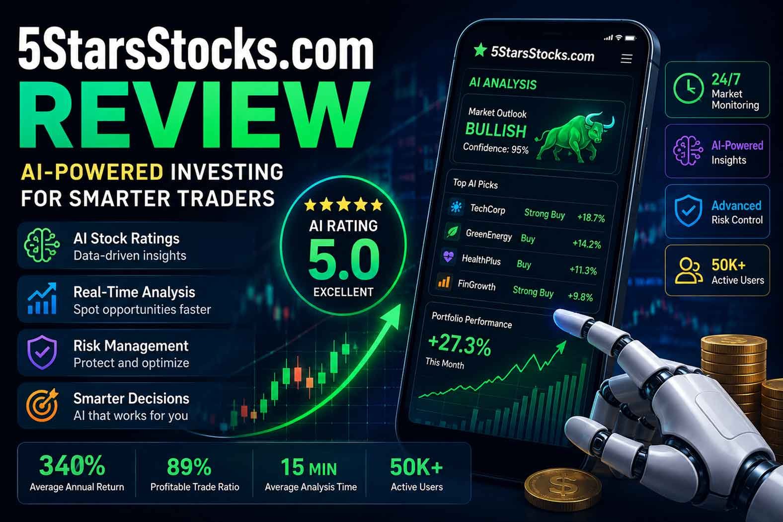 5StarsStocks.com Review: How It Works, Features, Benefits, and Risks