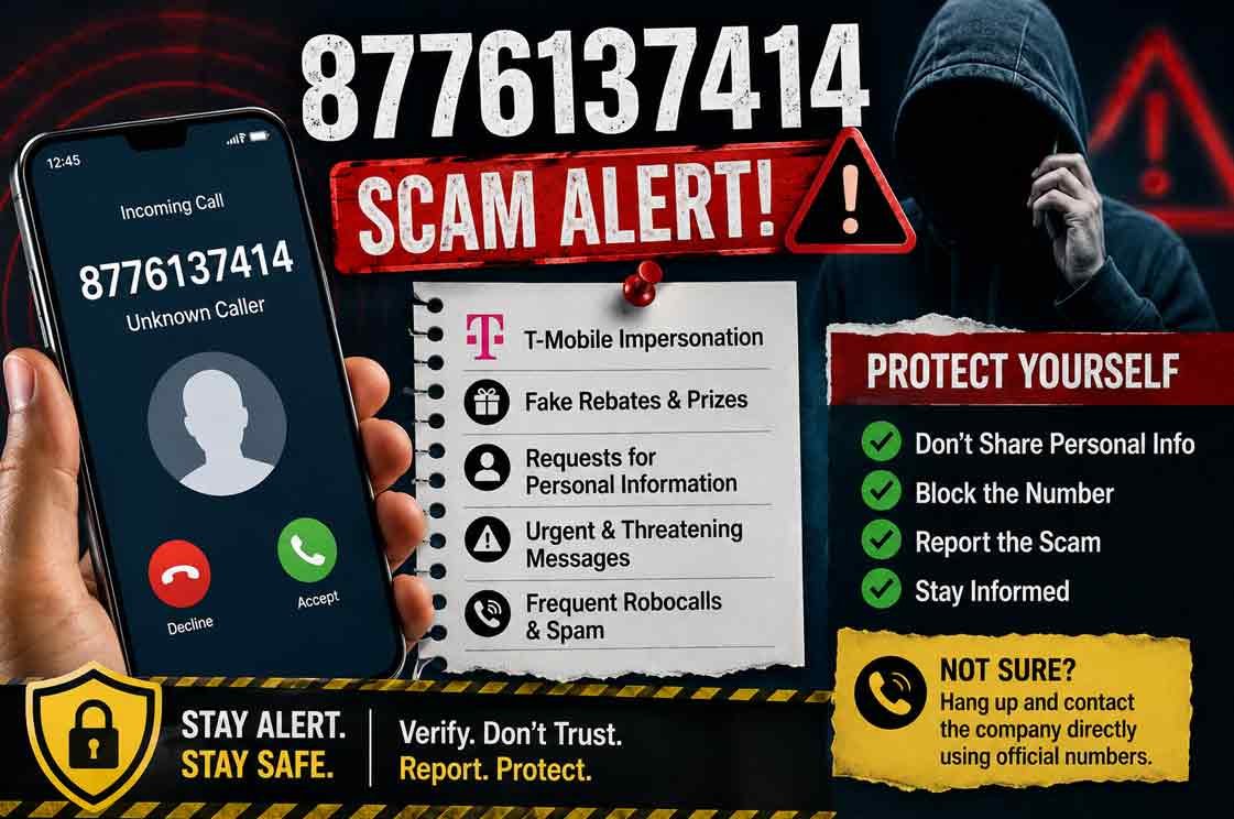 8776137414 Explained: Scam Reports, Safety Tips