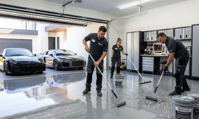 Polyaspartic Garage Floor Coating