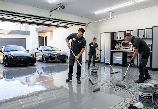Polyaspartic Garage Floor Coating